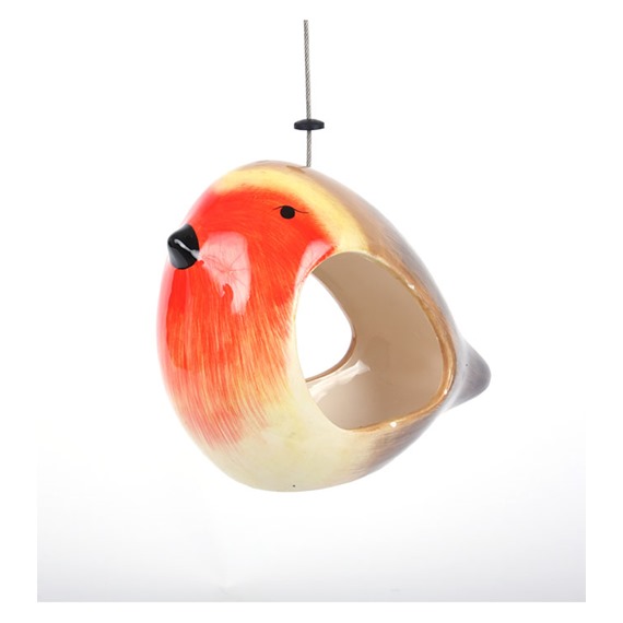 Ceramic Robin Feeder