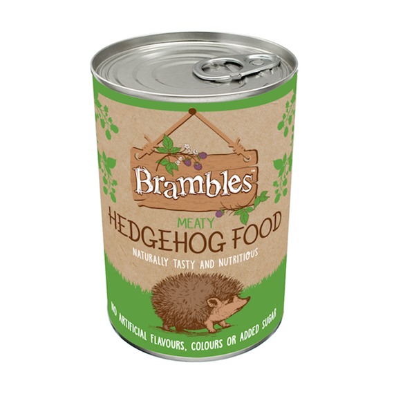 brambles tinned hedgehog food