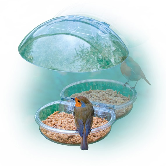 I Love Robins Window Feeder