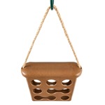 Rome Peanut Cake Feeder - Brown