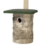 National Trust Birch Log Nest Box 32mm