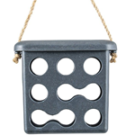 Rome Fat Square Feeder - Anthracite