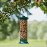 Green Die-Cast Peanut & Suet Feeder