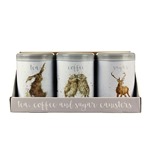 Wrendale Tea, Coffee and Sugar Canisters 50% Off
