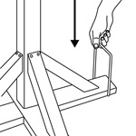 Bird Table Anchoring Pegs 