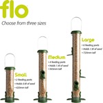 flo™ Plastic Seed Feeders