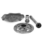 Silbersee Pedestal Bird Bath