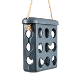 Rome Fat Square Feeder - Anthracite