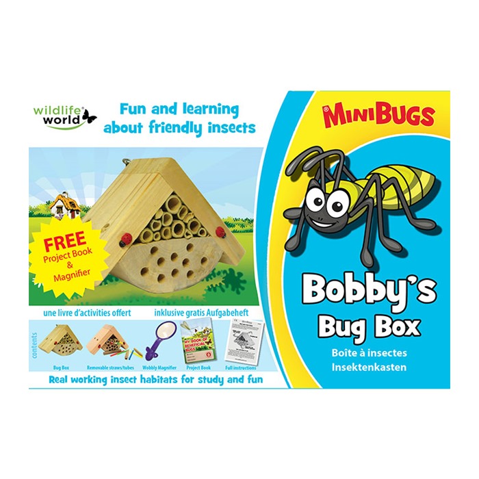 Bug Box Minibugs Bobby’s Bug Box an ideal present for children. 