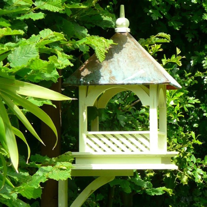 Large Bempton Bird Feed Table with Wall Bracket 