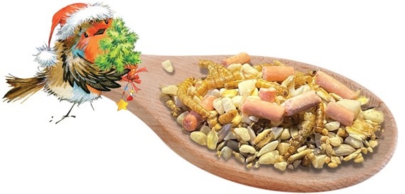 Christmas Crumble bird seed mix