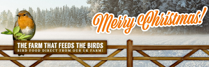 mery christmas from really wild bird food