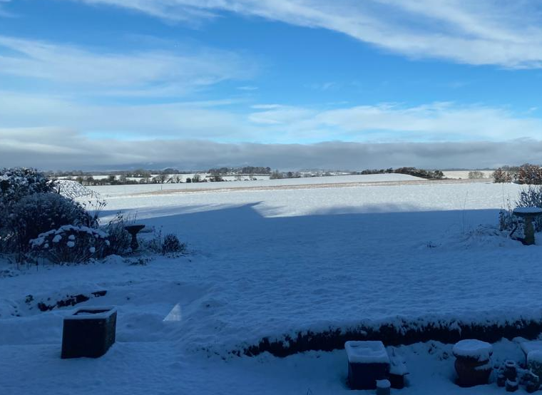 Snow on Street End Farm