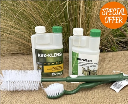 Bird bath cleaning bundle