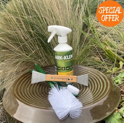 Bird feeder cleaning bundle