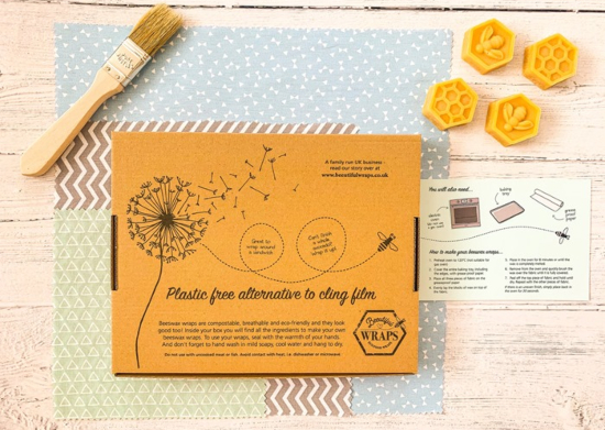 beeswax gift wrap